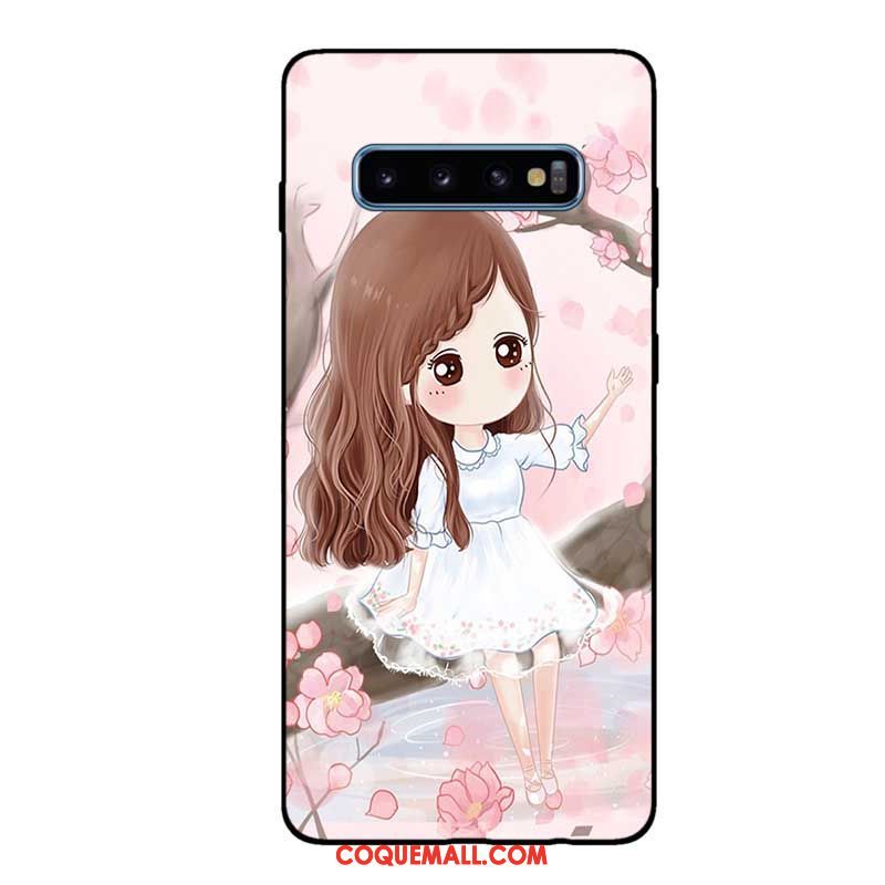 Étui Samsung Galaxy S10 Étoile Téléphone Portable Délavé En Daim, Coque Samsung Galaxy S10 Protection Frais