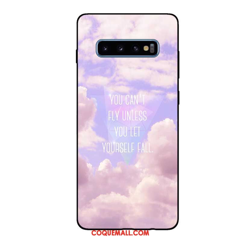 Étui Samsung Galaxy S10 Étoile Téléphone Portable Délavé En Daim, Coque Samsung Galaxy S10 Protection Frais