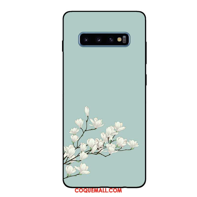 Étui Samsung Galaxy S10 Étoile Téléphone Portable Délavé En Daim, Coque Samsung Galaxy S10 Protection Frais