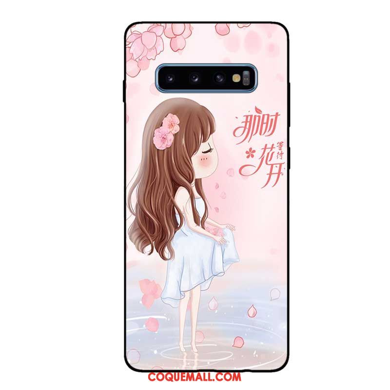 Étui Samsung Galaxy S10 Étoile Téléphone Portable Délavé En Daim, Coque Samsung Galaxy S10 Protection Frais