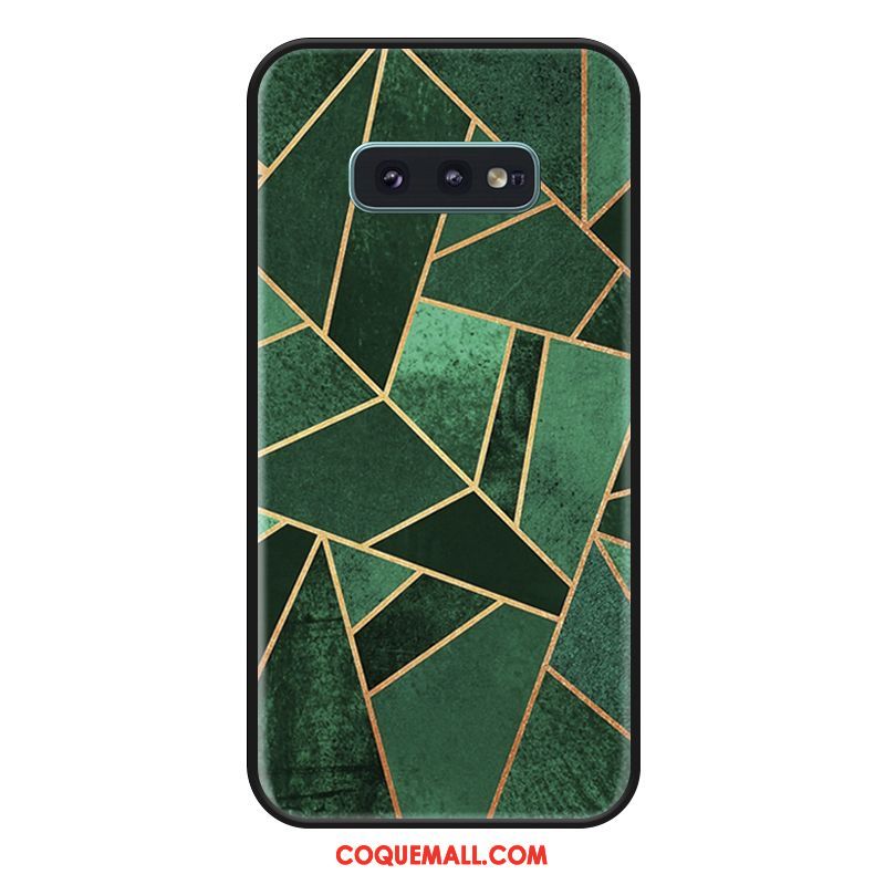 Étui Samsung Galaxy S10e Business Étoile Protection, Coque Samsung Galaxy S10e Net Rouge Mode