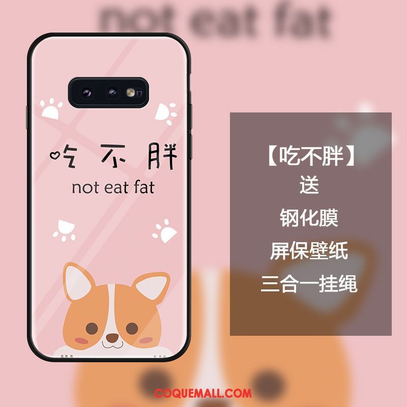 Étui Samsung Galaxy S10e Dessin Animé Charmant Marque De Tendance, Coque Samsung Galaxy S10e Personnalité Ornements Suspendus