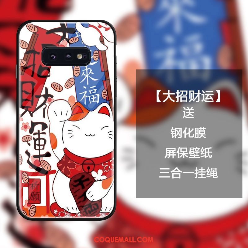 Étui Samsung Galaxy S10e Dessin Animé De Fête Protection, Coque Samsung Galaxy S10e Richesse Créatif