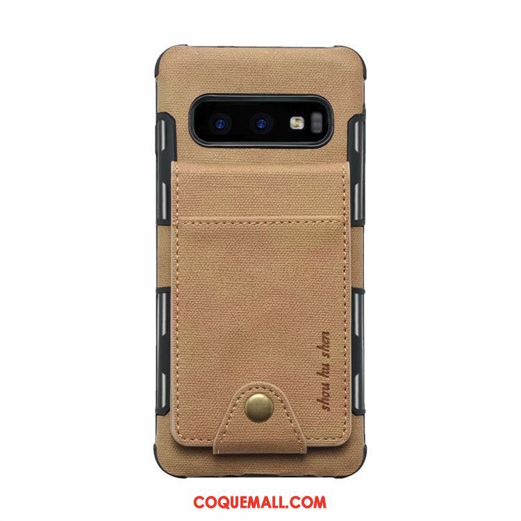 Étui Samsung Galaxy S10e En Cuir Carte Étoile, Coque Samsung Galaxy S10e Téléphone Portable Créatif