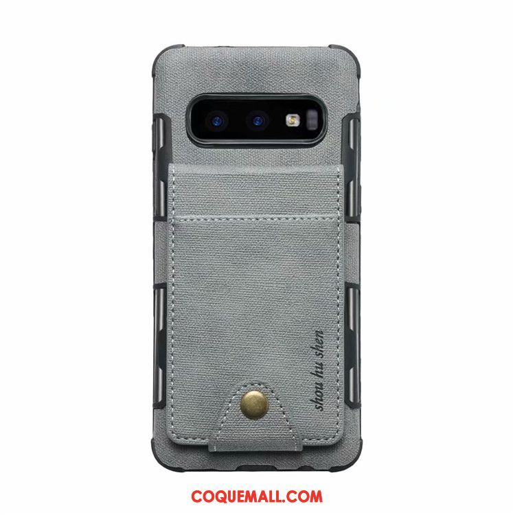 Étui Samsung Galaxy S10e En Cuir Carte Étoile, Coque Samsung Galaxy S10e Téléphone Portable Créatif