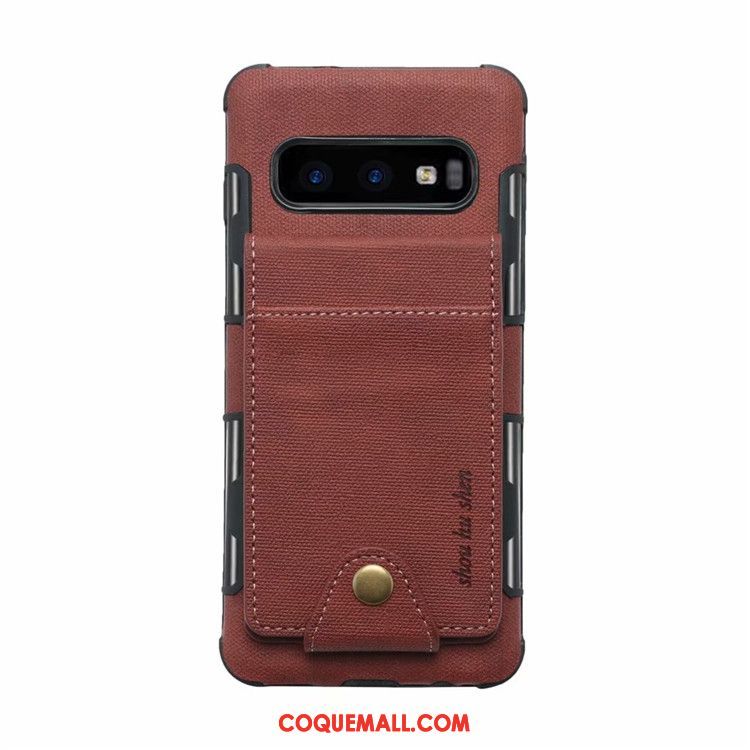 Étui Samsung Galaxy S10e En Cuir Carte Étoile, Coque Samsung Galaxy S10e Téléphone Portable Créatif