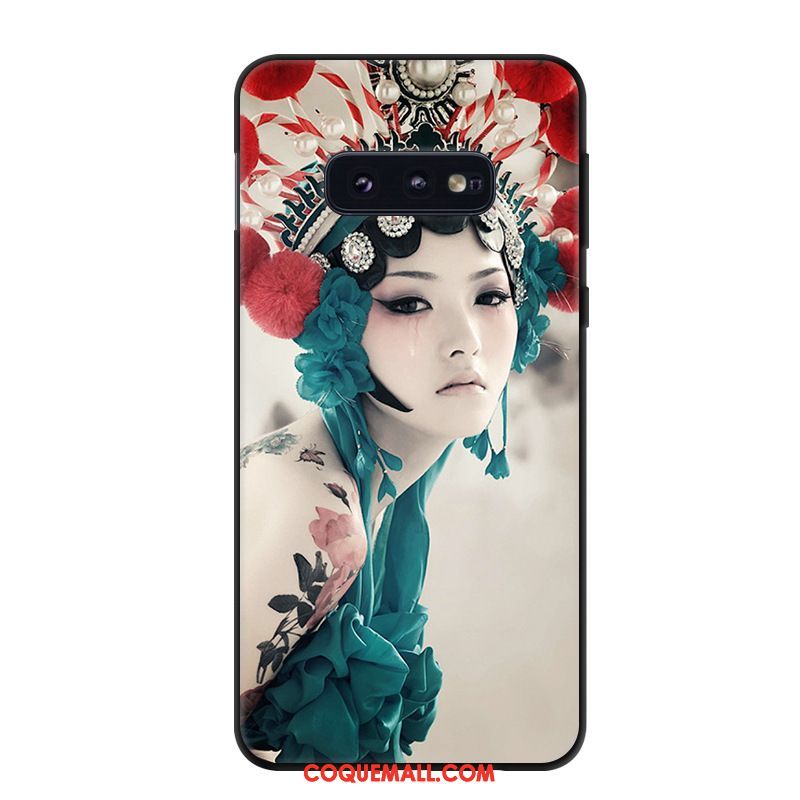 Étui Samsung Galaxy S10e Fluide Doux Incassable Étoile, Coque Samsung Galaxy S10e Téléphone Portable Silicone