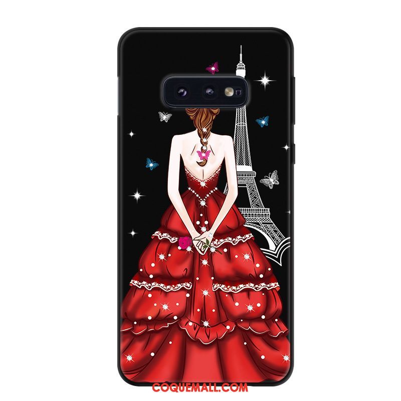 Étui Samsung Galaxy S10e Fluide Doux Incassable Étoile, Coque Samsung Galaxy S10e Téléphone Portable Silicone