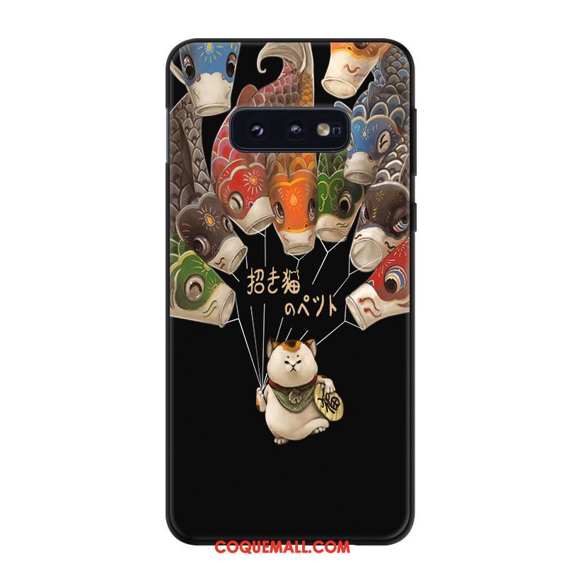 Étui Samsung Galaxy S10e Fluide Doux Incassable Étoile, Coque Samsung Galaxy S10e Téléphone Portable Silicone