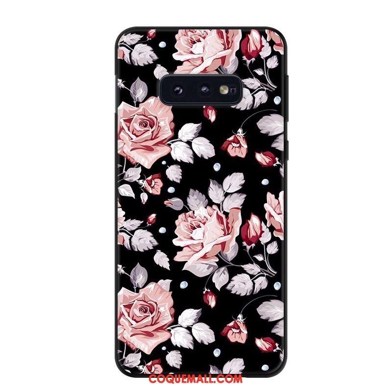 Étui Samsung Galaxy S10e Fluide Doux Incassable Étoile, Coque Samsung Galaxy S10e Téléphone Portable Silicone