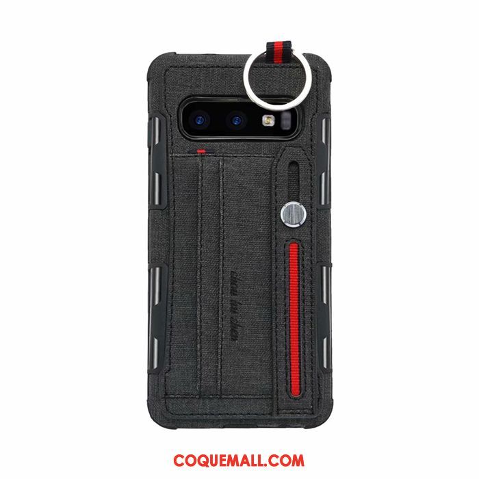 Étui Samsung Galaxy S10e Incassable Téléphone Portable Anneau, Coque Samsung Galaxy S10e Étoile Sac Carte