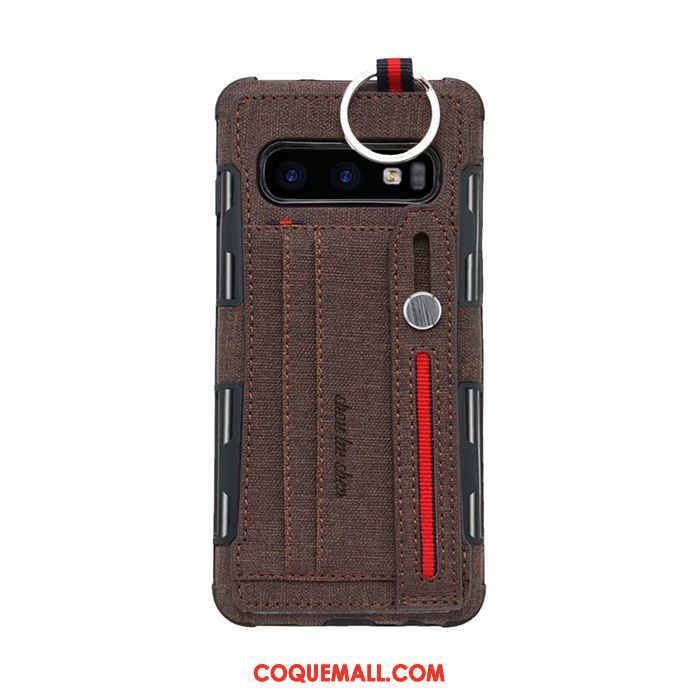 Étui Samsung Galaxy S10e Incassable Téléphone Portable Anneau, Coque Samsung Galaxy S10e Étoile Sac Carte