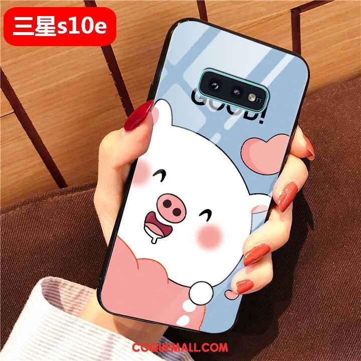 Étui Samsung Galaxy S10e Incassable Étoile Fluide Doux, Coque Samsung Galaxy S10e Dessin Animé Protection