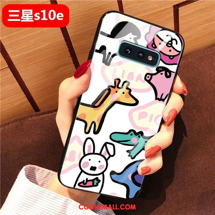 Étui Samsung Galaxy S10e Incassable Étoile Fluide Doux, Coque Samsung Galaxy S10e Dessin Animé Protection