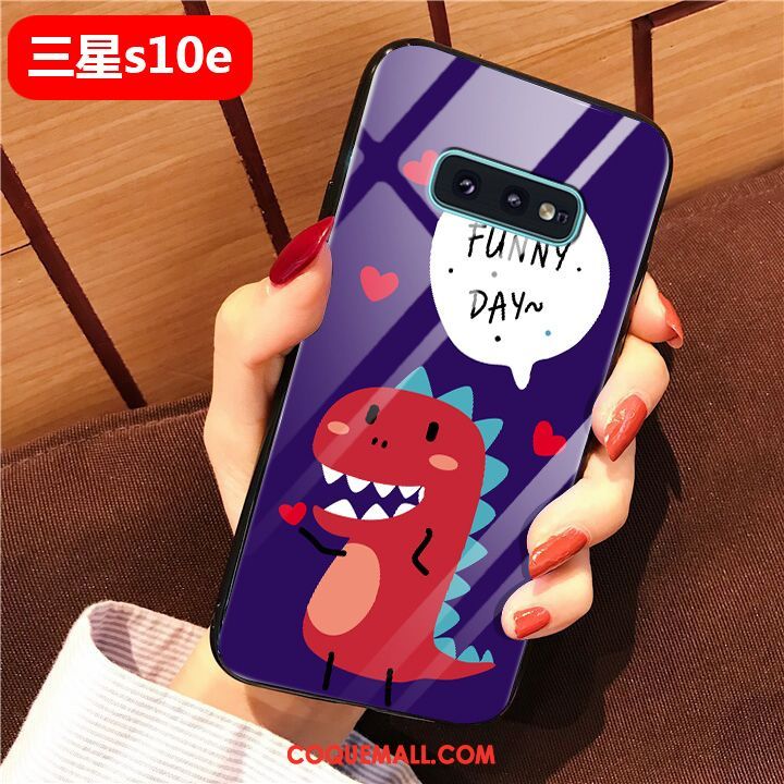 Étui Samsung Galaxy S10e Incassable Étoile Fluide Doux, Coque Samsung Galaxy S10e Dessin Animé Protection