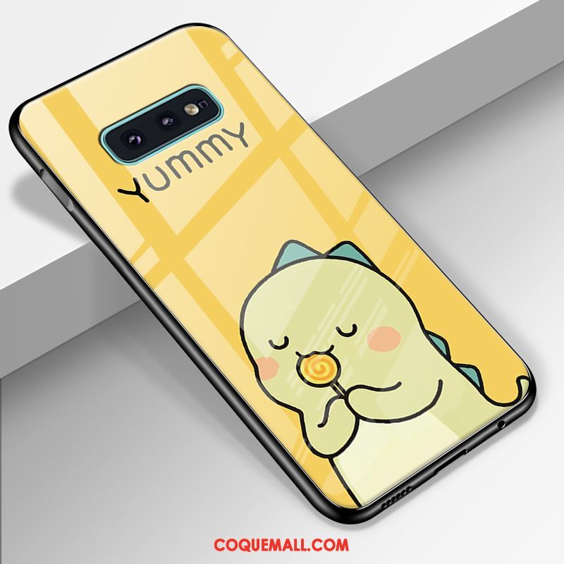 Étui Samsung Galaxy S10e Mode Fluide Doux Incassable, Coque Samsung Galaxy S10e Difficile Vert