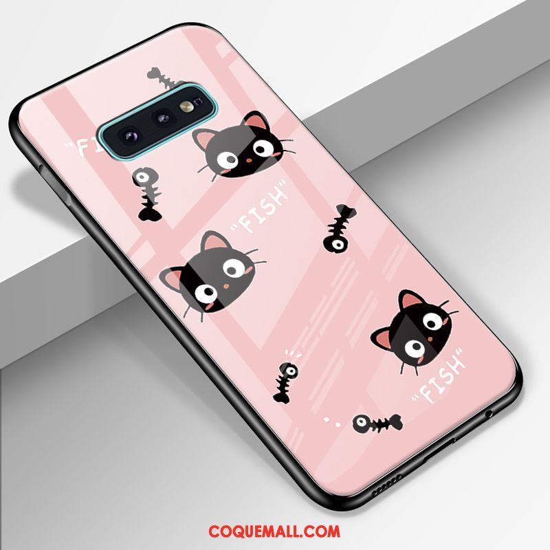 Étui Samsung Galaxy S10e Mode Fluide Doux Incassable, Coque Samsung Galaxy S10e Difficile Vert