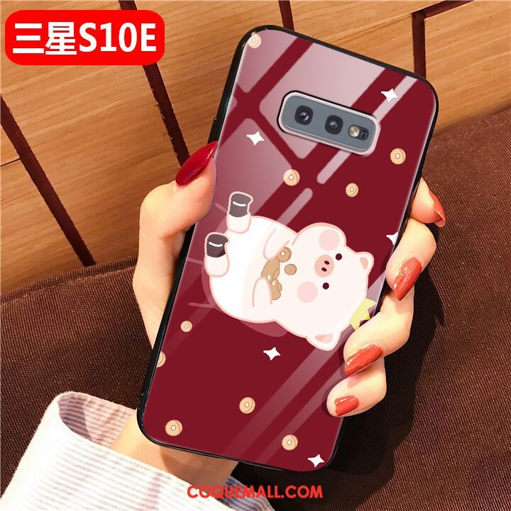 Étui Samsung Galaxy S10e Mode Étoile Rouge, Coque Samsung Galaxy S10e Nouveau Tout Compris