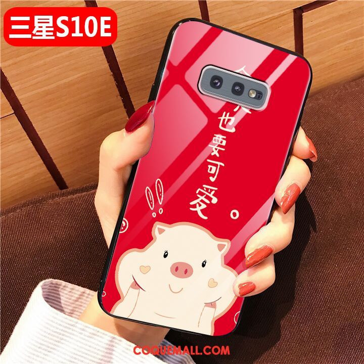 Étui Samsung Galaxy S10e Mode Étoile Rouge, Coque Samsung Galaxy S10e Nouveau Tout Compris