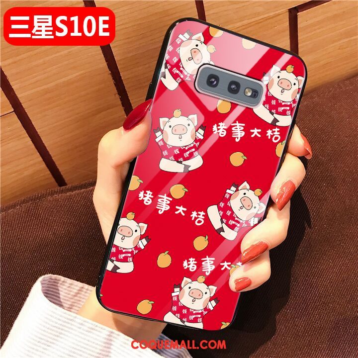 Étui Samsung Galaxy S10e Mode Étoile Rouge, Coque Samsung Galaxy S10e Nouveau Tout Compris