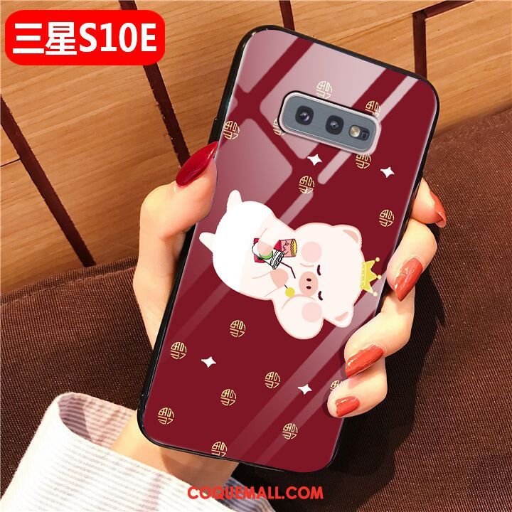 Étui Samsung Galaxy S10e Mode Étoile Rouge, Coque Samsung Galaxy S10e Nouveau Tout Compris