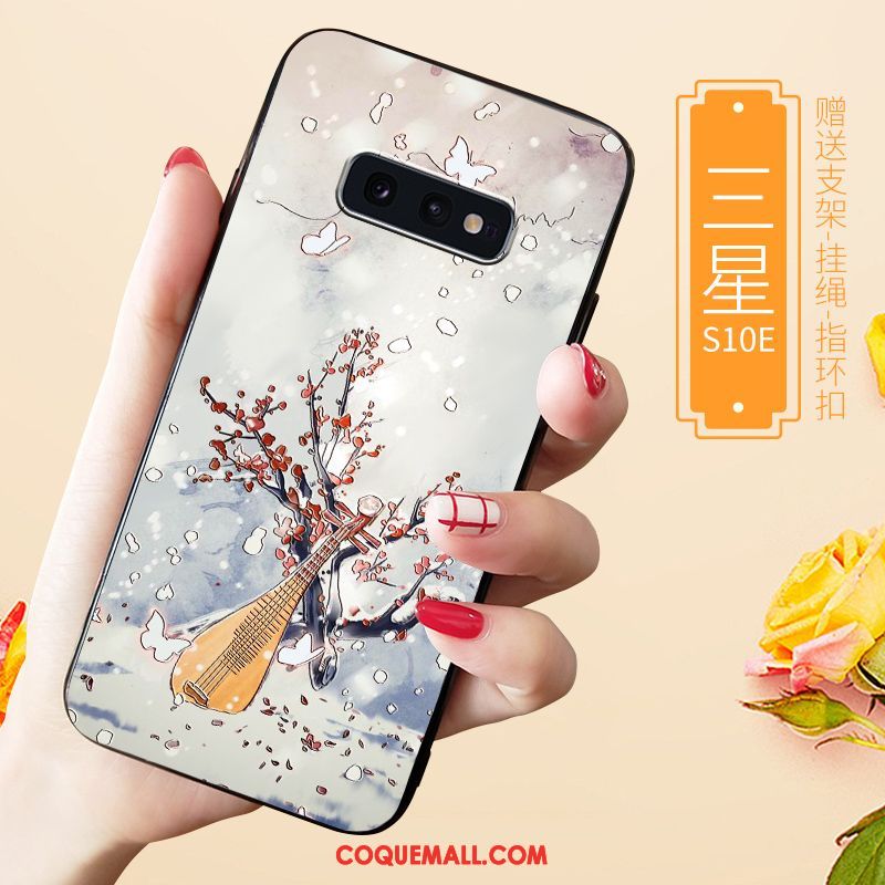 Étui Samsung Galaxy S10e Personnalité Fluide Doux Tout Compris, Coque Samsung Galaxy S10e Créatif Personnalisé