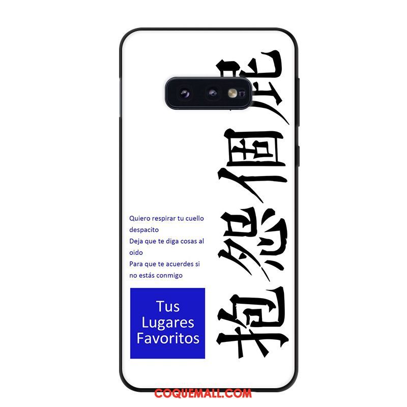 Étui Samsung Galaxy S10e Personnalité Protection Fluide Doux, Coque Samsung Galaxy S10e Frais Téléphone Portable