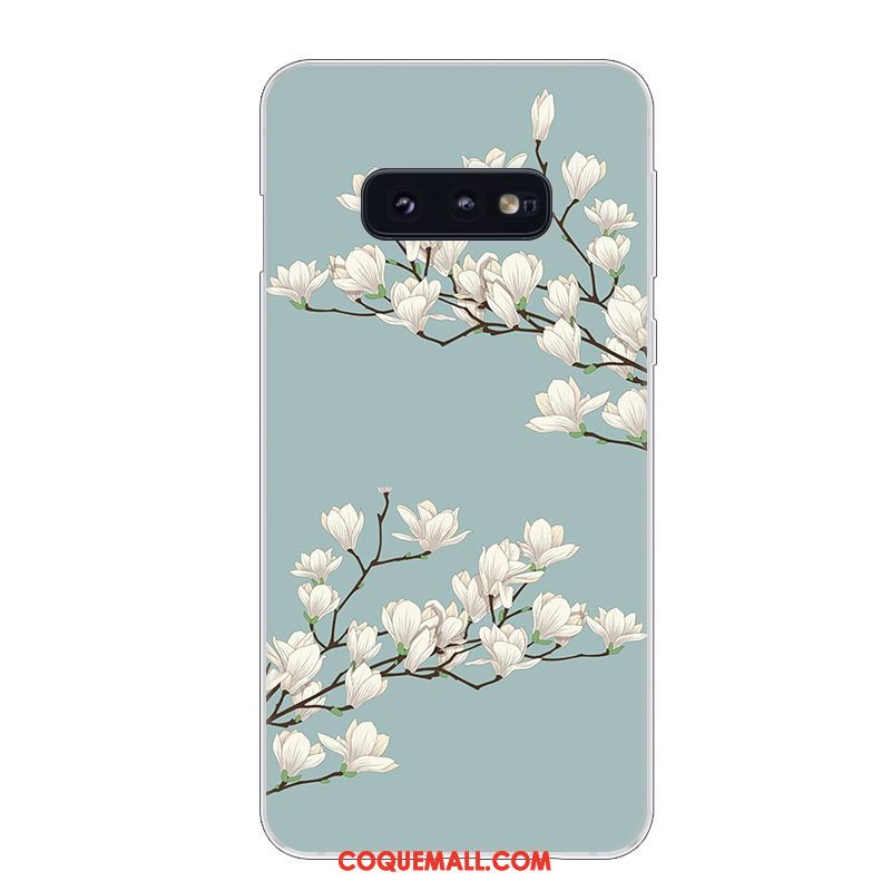 Étui Samsung Galaxy S10e Protection Bleu Téléphone Portable, Coque Samsung Galaxy S10e Étoile Silicone