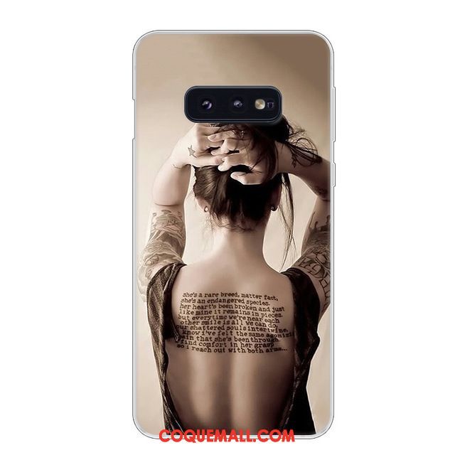 Étui Samsung Galaxy S10e Protection Bleu Téléphone Portable, Coque Samsung Galaxy S10e Étoile Silicone