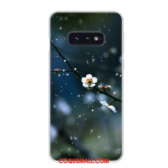 Étui Samsung Galaxy S10e Protection Bleu Téléphone Portable, Coque Samsung Galaxy S10e Étoile Silicone