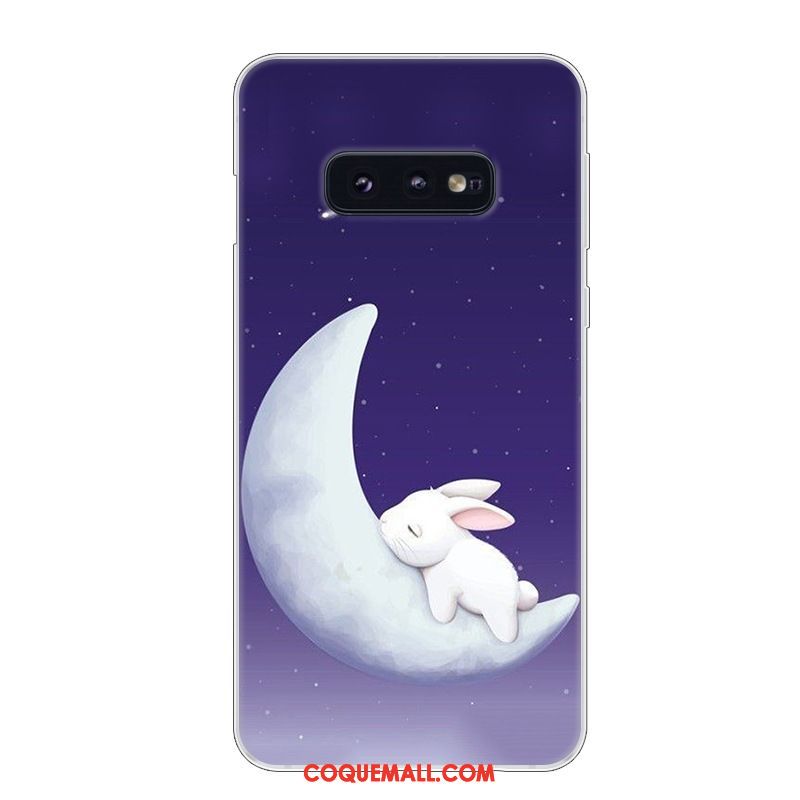 Étui Samsung Galaxy S10e Protection Bleu Téléphone Portable, Coque Samsung Galaxy S10e Étoile Silicone