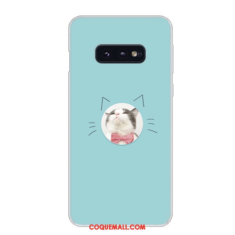 Étui Samsung Galaxy S10e Protection Bleu Téléphone Portable, Coque Samsung Galaxy S10e Étoile Silicone