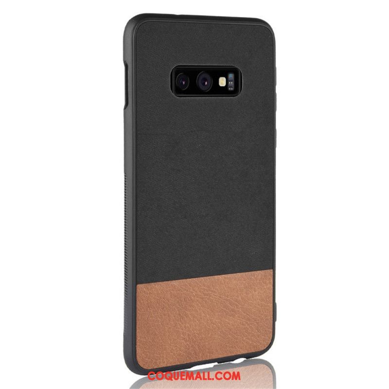 Étui Samsung Galaxy S10e Protection Cuir Fluide Doux, Coque Samsung Galaxy S10e Tout Compris Étoile