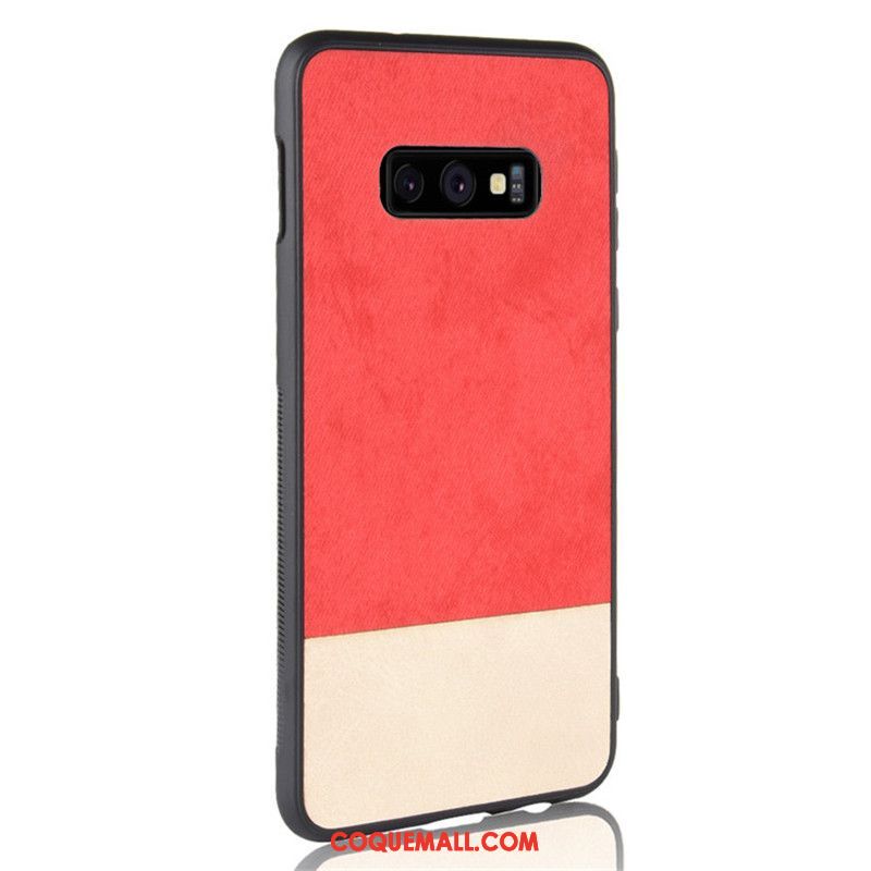 Étui Samsung Galaxy S10e Protection Cuir Fluide Doux, Coque Samsung Galaxy S10e Tout Compris Étoile