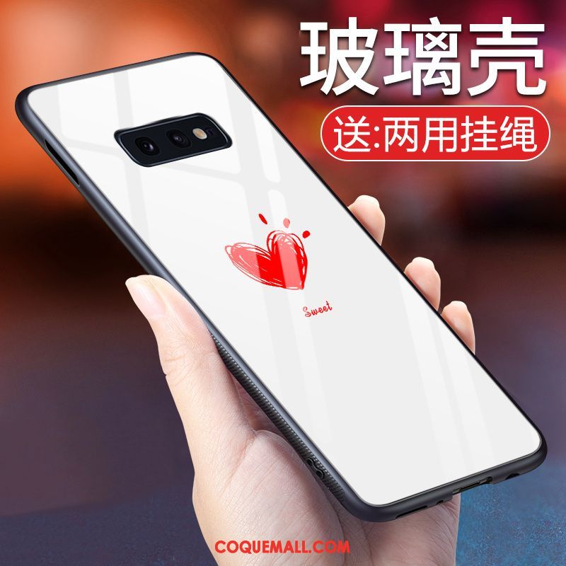 Étui Samsung Galaxy S10e Simple Personnalité Tout Compris, Coque Samsung Galaxy S10e Souriant Téléphone Portable