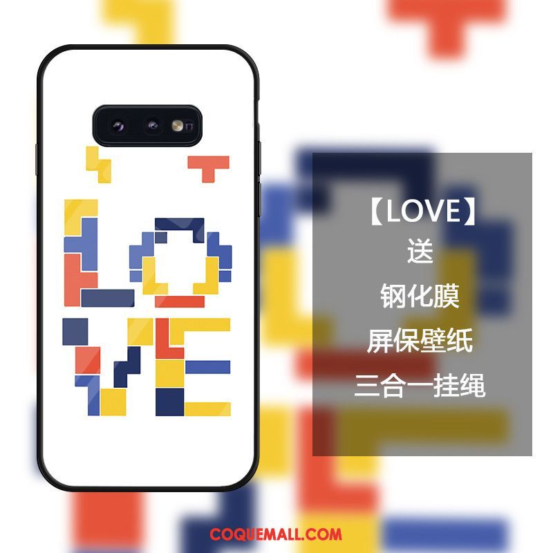 Étui Samsung Galaxy S10e Tout Compris Frais Créatif, Coque Samsung Galaxy S10e Téléphone Portable Amour