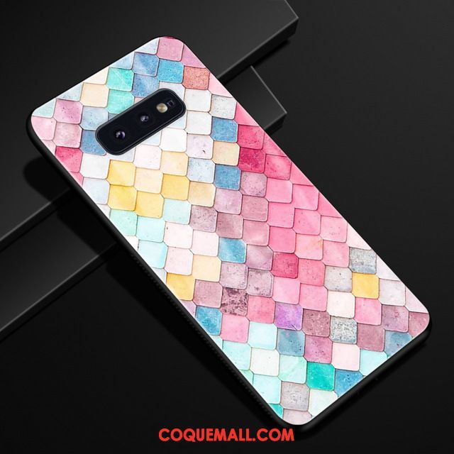 Étui Samsung Galaxy S10e Téléphone Portable Tendance Étoile, Coque Samsung Galaxy S10e Silicone Verre