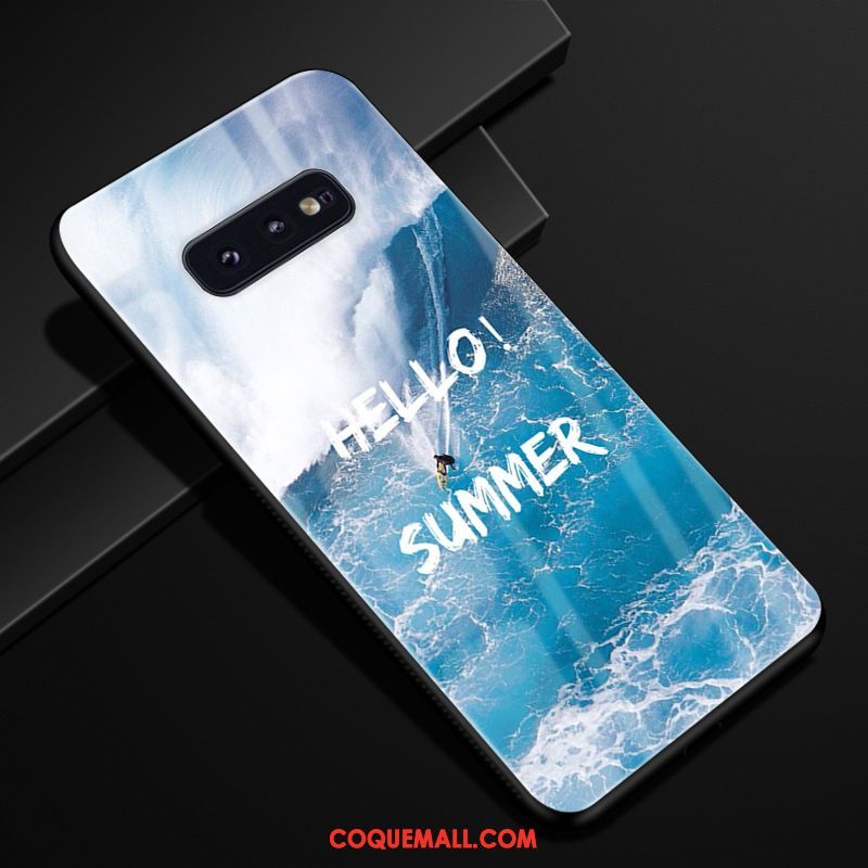 Étui Samsung Galaxy S10e Téléphone Portable Tendance Étoile, Coque Samsung Galaxy S10e Silicone Verre