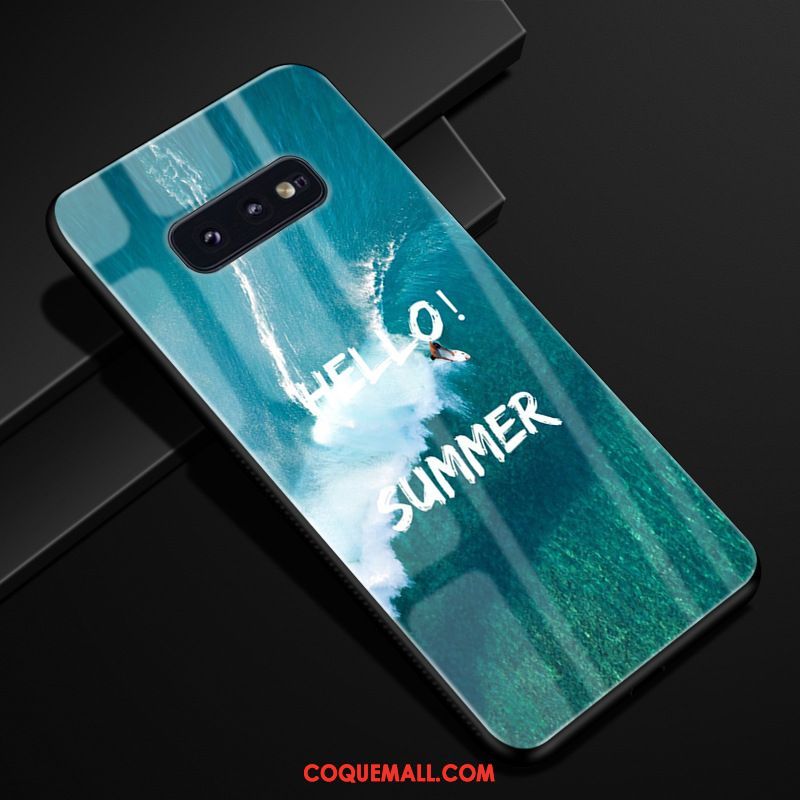 Étui Samsung Galaxy S10e Téléphone Portable Tendance Étoile, Coque Samsung Galaxy S10e Silicone Verre