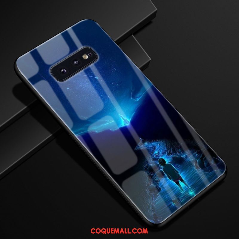 Étui Samsung Galaxy S10e Téléphone Portable Tendance Étoile, Coque Samsung Galaxy S10e Silicone Verre