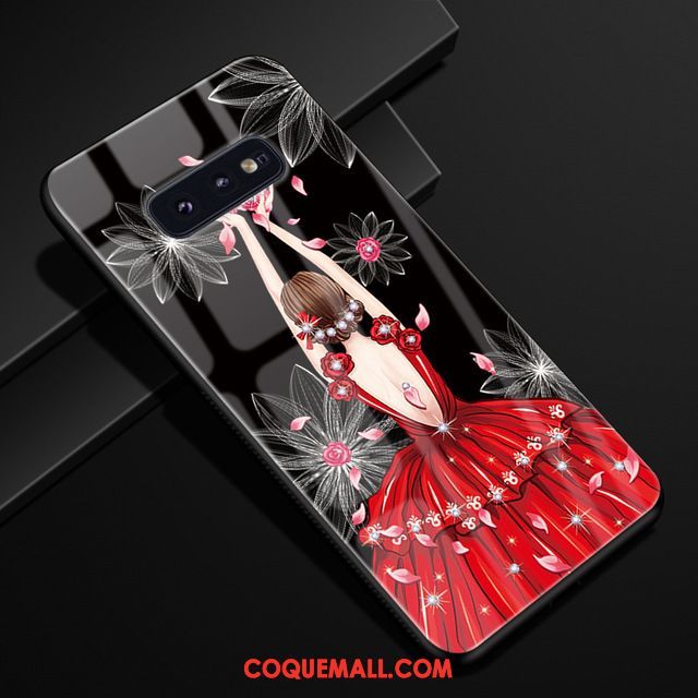 Étui Samsung Galaxy S10e Téléphone Portable Tendance Étoile, Coque Samsung Galaxy S10e Silicone Verre