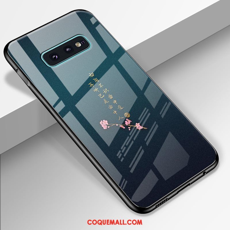 Étui Samsung Galaxy S10e Verre Trempé Ciel Étoilé Téléphone Portable, Coque Samsung Galaxy S10e Dessin Animé Luxe