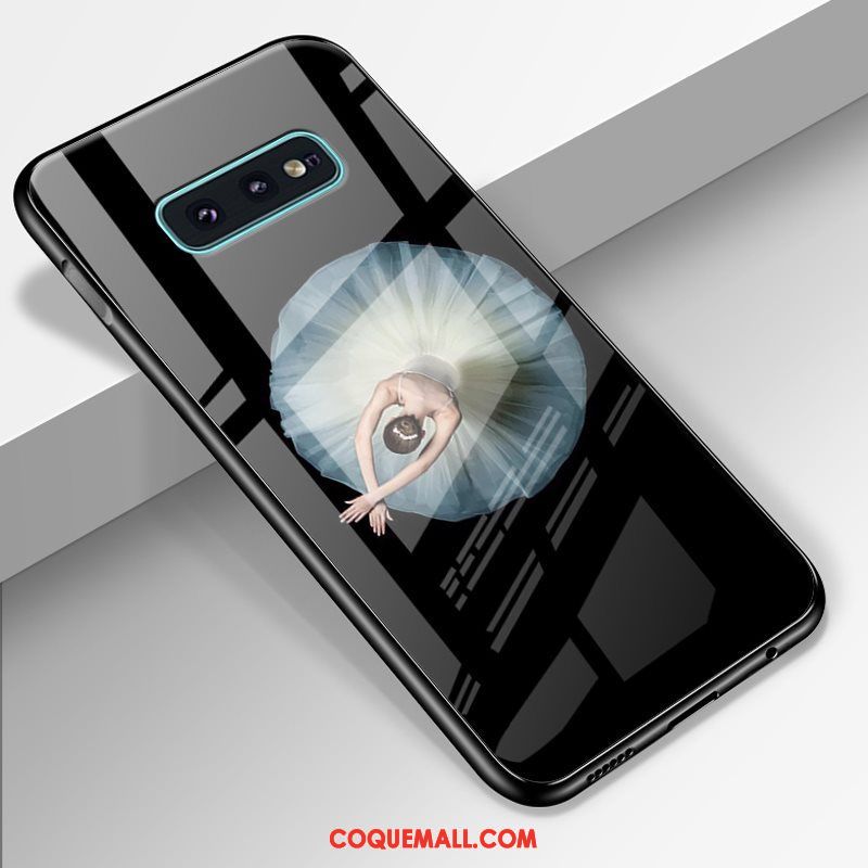 Étui Samsung Galaxy S10e Verre Trempé Ciel Étoilé Téléphone Portable, Coque Samsung Galaxy S10e Dessin Animé Luxe