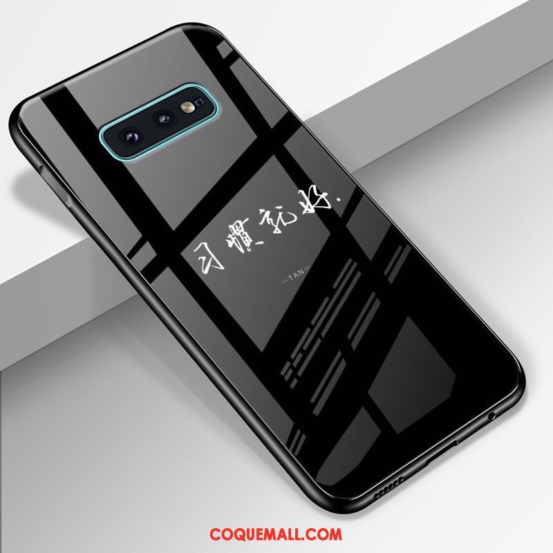 Étui Samsung Galaxy S10e Verre Trempé Ciel Étoilé Téléphone Portable, Coque Samsung Galaxy S10e Dessin Animé Luxe