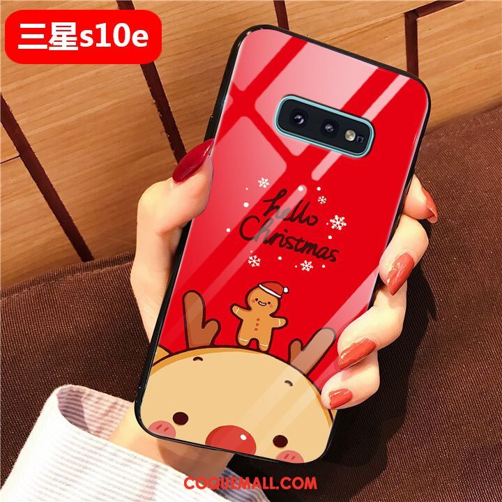 Étui Samsung Galaxy S10e Verre Téléphone Portable Charmant, Coque Samsung Galaxy S10e Incassable Difficile