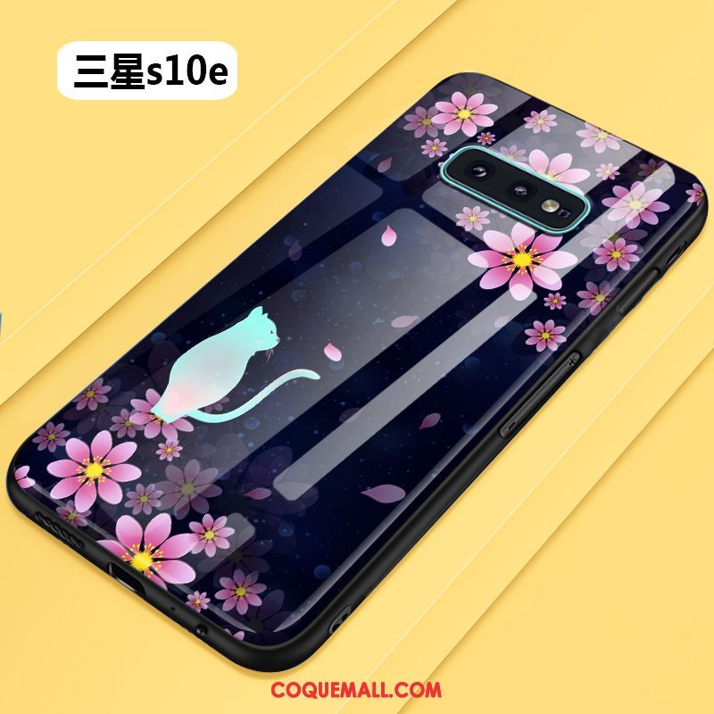 Étui Samsung Galaxy S10e Étoile Tout Compris Fleur, Coque Samsung Galaxy S10e Mode Incassable