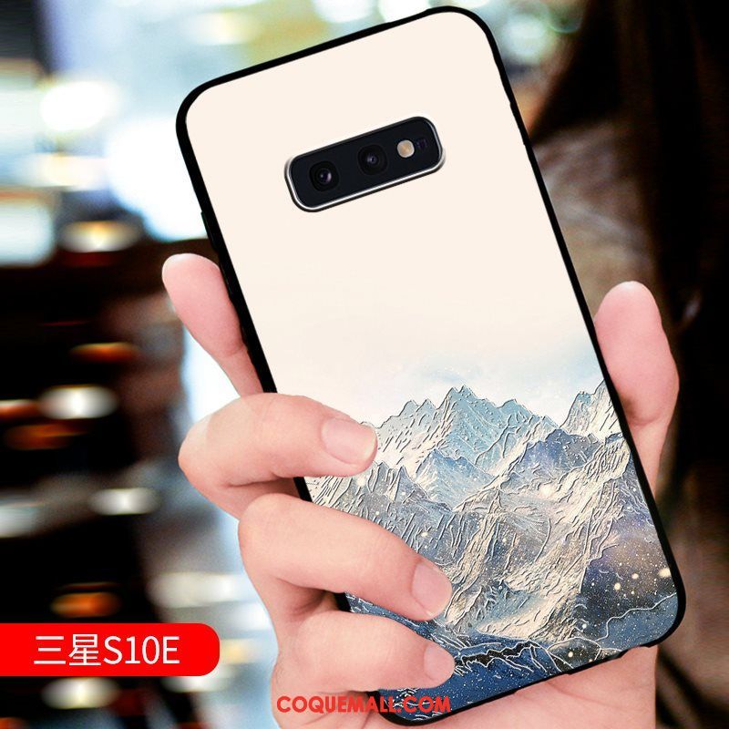 Étui Samsung Galaxy S10e Étoile Tout Compris Protection, Coque Samsung Galaxy S10e Téléphone Portable Gaufrage