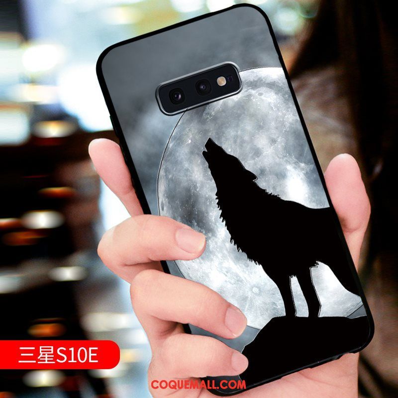 Étui Samsung Galaxy S10e Étoile Tout Compris Protection, Coque Samsung Galaxy S10e Téléphone Portable Gaufrage