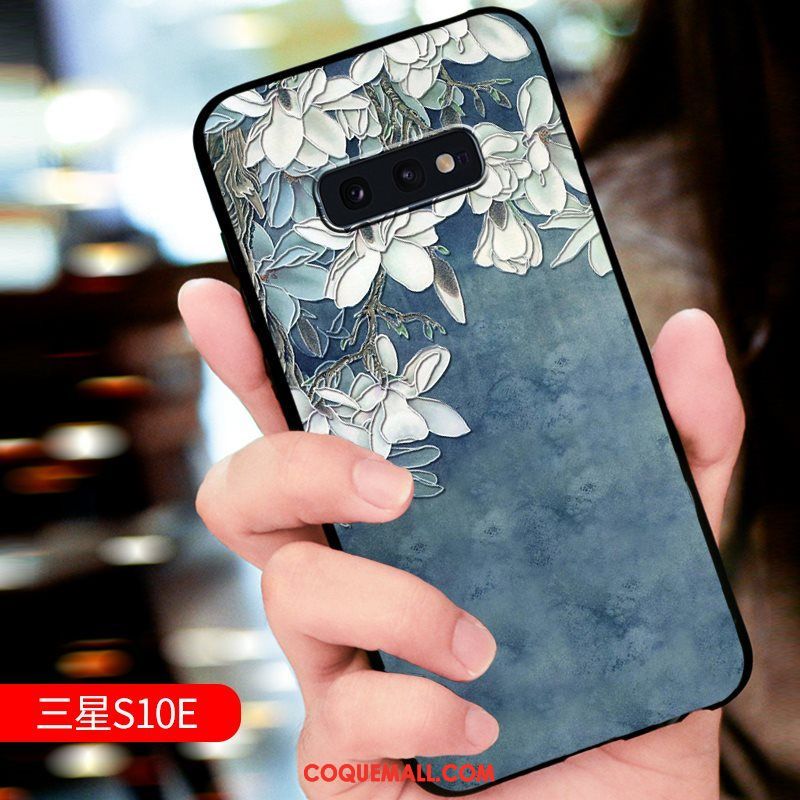 Étui Samsung Galaxy S10e Étoile Tout Compris Protection, Coque Samsung Galaxy S10e Téléphone Portable Gaufrage