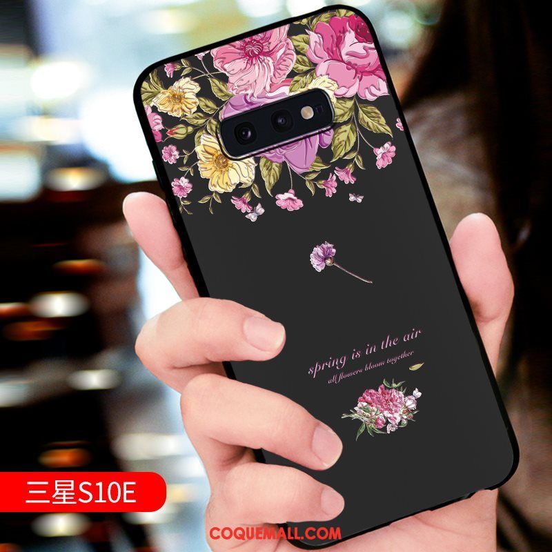 Étui Samsung Galaxy S10e Étoile Tout Compris Protection, Coque Samsung Galaxy S10e Téléphone Portable Gaufrage